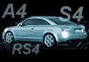 Audi A4 S4 RS4 filmukai